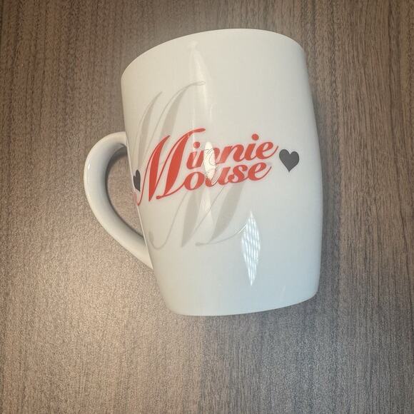 Rare Minnie Mouse 14 Oz Ceramic Mug Favorite Words Disney - Picture 2 of 4